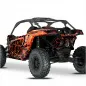 Preview: Quake Dunkelorange XL Version für Can-Am Maverick X3 2 Doors